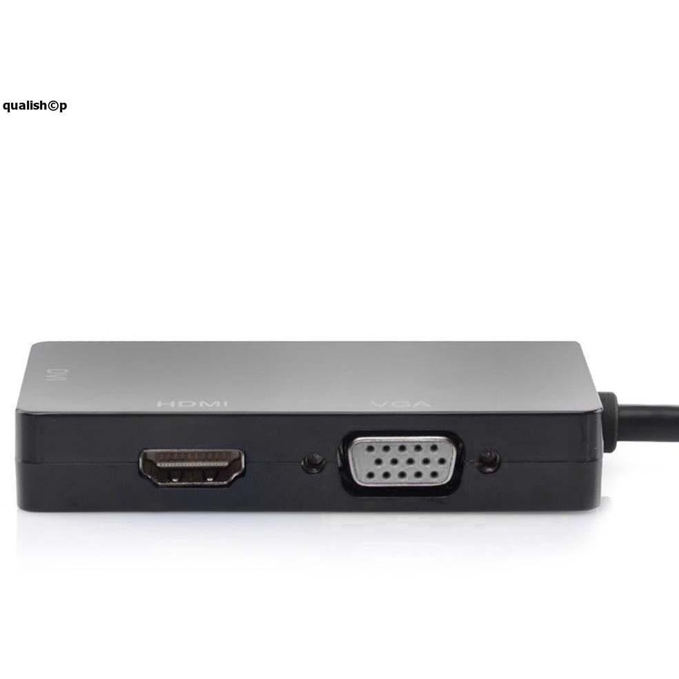 Thunderbolt 3 Adapter To Vga And Display Port And Charger